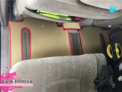 Коврики EVA 3D c бортами для Nissan Liberty 1998 - 2004