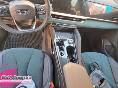 Коврики EVA 3D c бортами для Geely Monjaro 2023 - наст. время